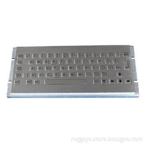 Corrosion resistant Stainless Steel Keyboard / metallic key